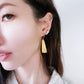 Long Triangle Earrings