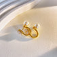 Double-sided earring