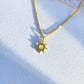 Sun pendant necklace