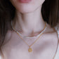 Sun pendant necklace