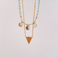 Freshwater shell necklace
