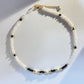 Baroque pearl and spinel necklace