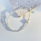 Double layer pearl bracelet