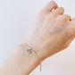 Three pendant bracelet