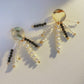 Pearl Spinel Earrings