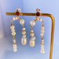 Opal And Pearl Earrings