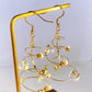 Christmas limited --- Golden Christmas tree earrings