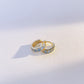 Blue Zirconia Hoop Earrings
