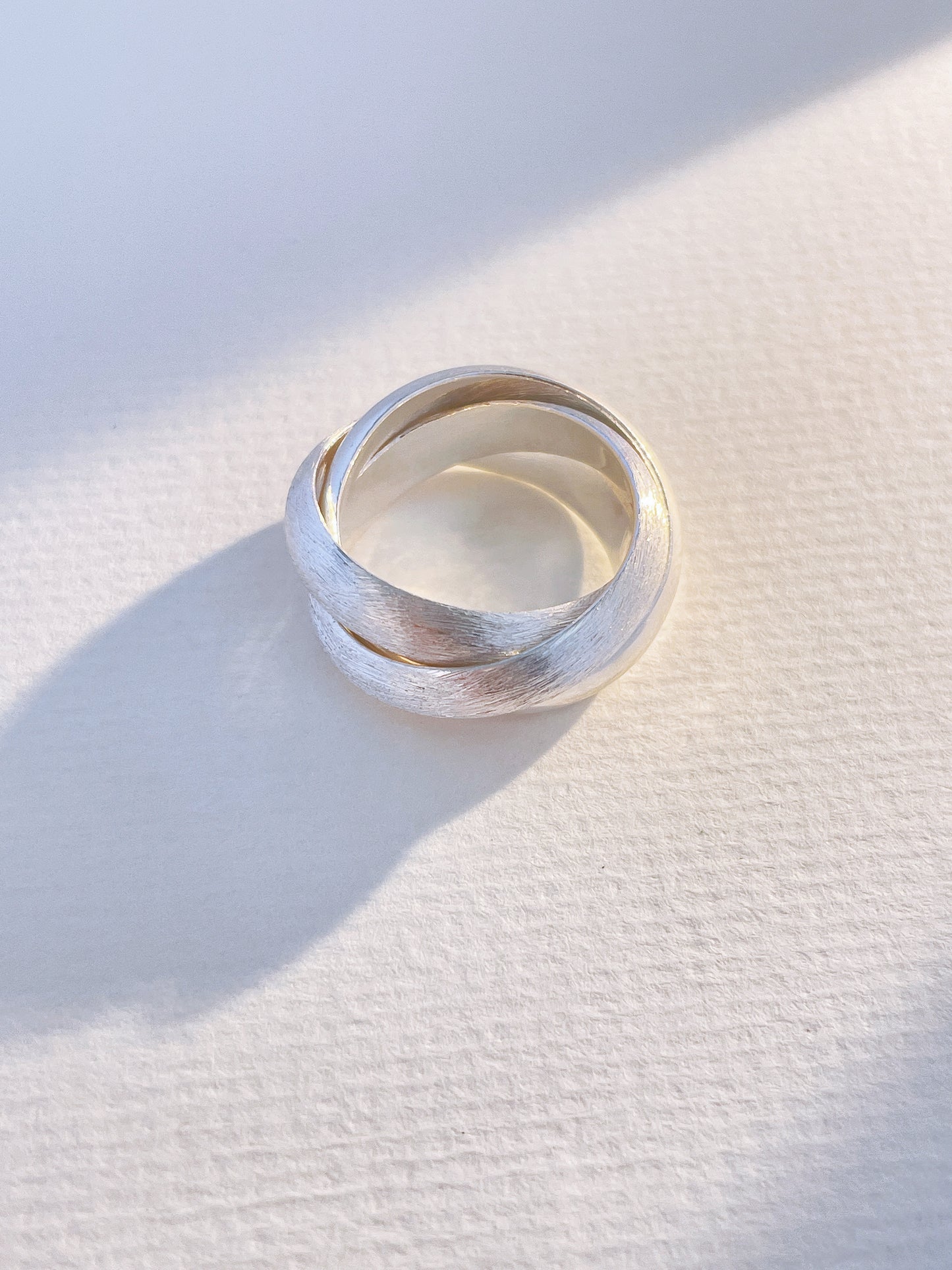 Triple layer ring