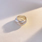 Triple layer ring