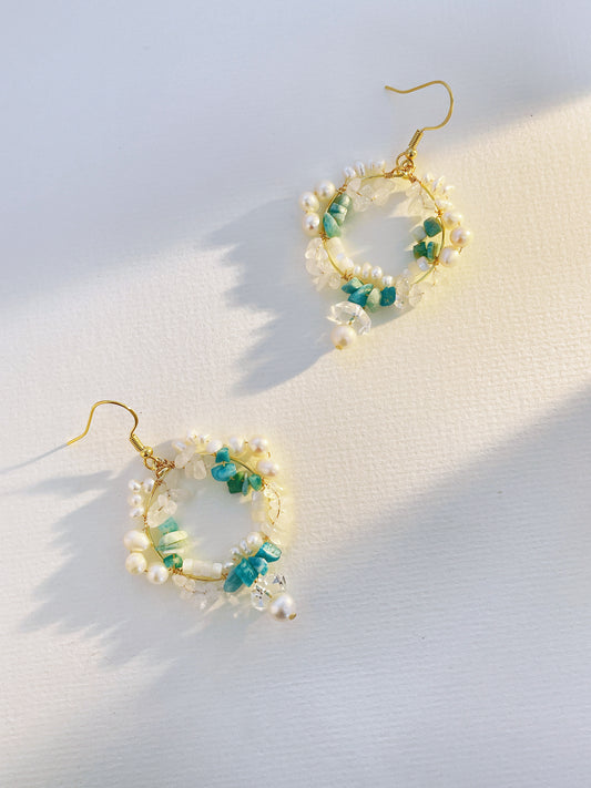 Wreath Earrings