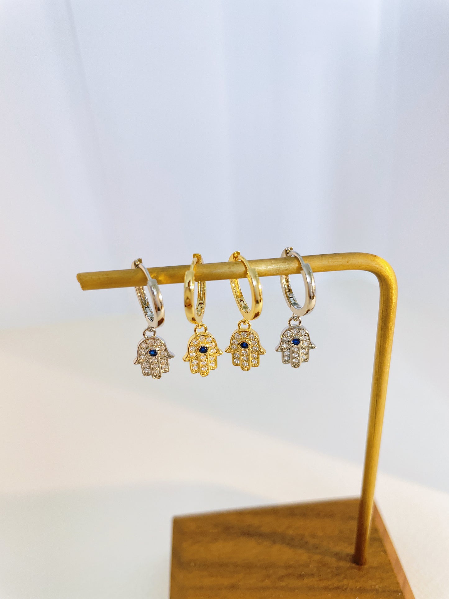 Hamsa Pendant earrings