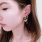 Turquoise hoops
