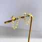 Colorful Zirconia Earrings