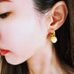 Natural Pearl Earrings