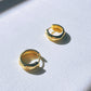 Sparkling Gold Hoop Earrings