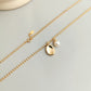 Classic simple pearl necklace