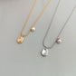 Classic simple pearl necklace
