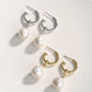 Baroque pearl earrings