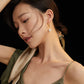 Baroque pearl earrings