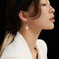 Baroque pearl earrings