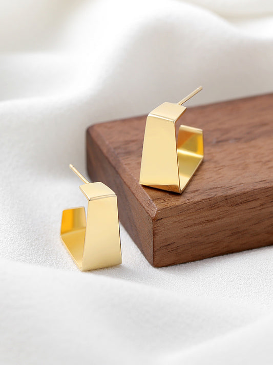 Square Design Earrings