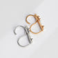 Pearl double finger ring