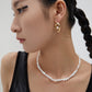 Classic baroque pearl necklace