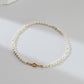 Classic baroque pearl necklace