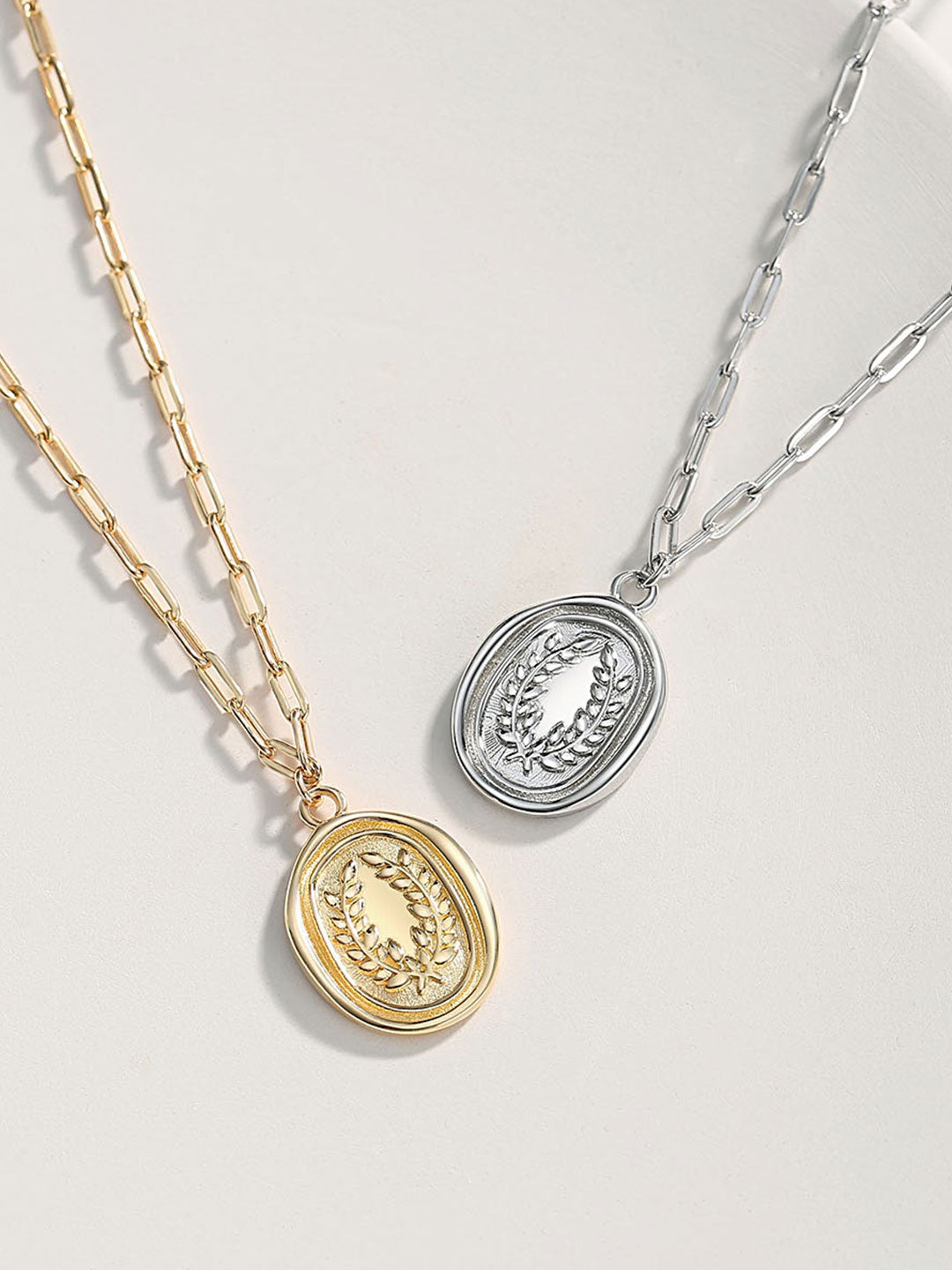 Sterling Silver Coin Necklace