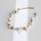 Sterling silver pearl bracelet