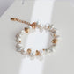 Sterling silver pearl bracelet