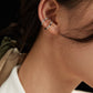 Sterling Silver Ear Bone Clip