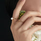 Pearl chain ring