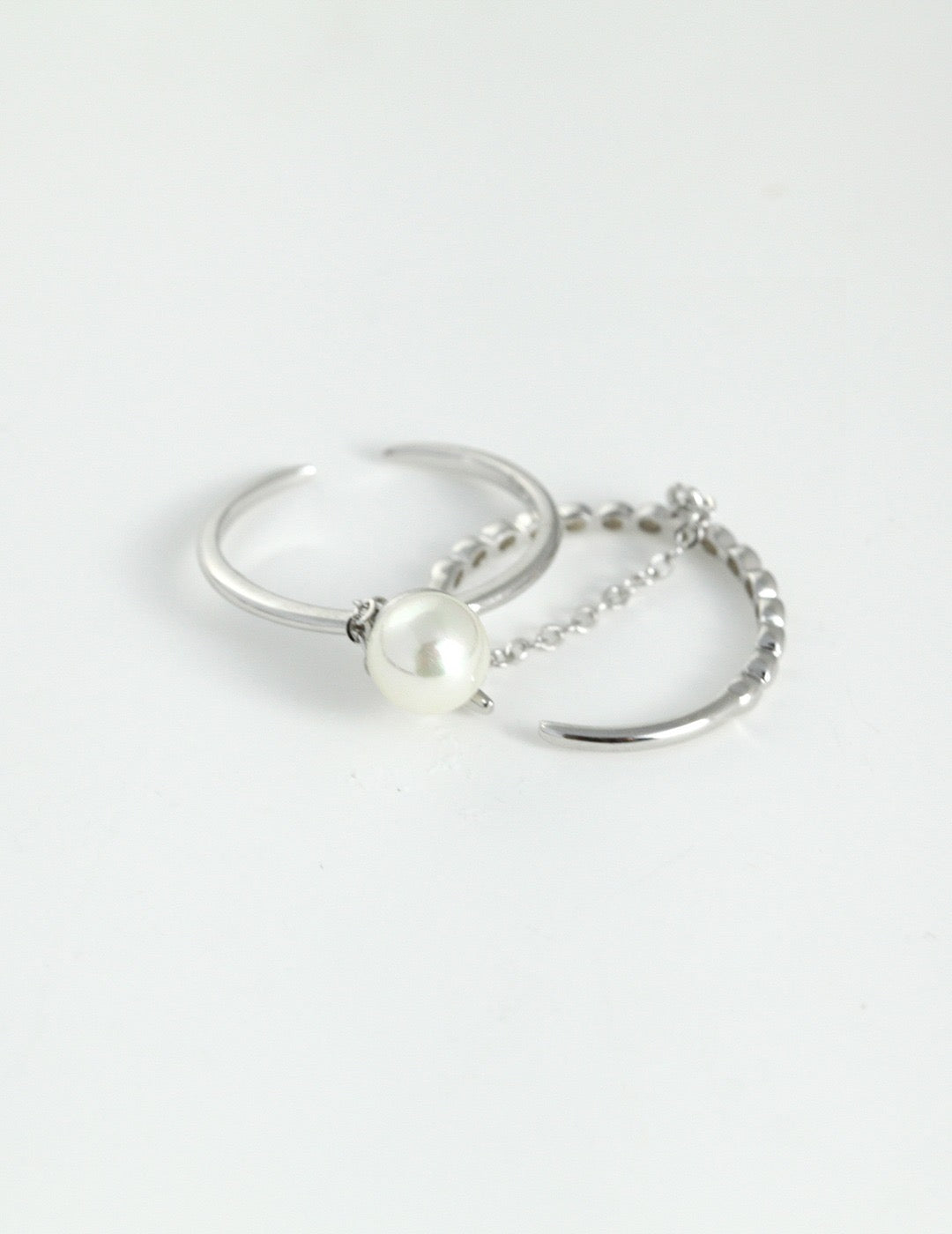 Pearl chain ring