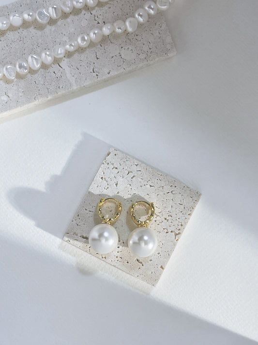 Natural Pearl Earrings