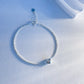 Heart shaped sparkling bracelet