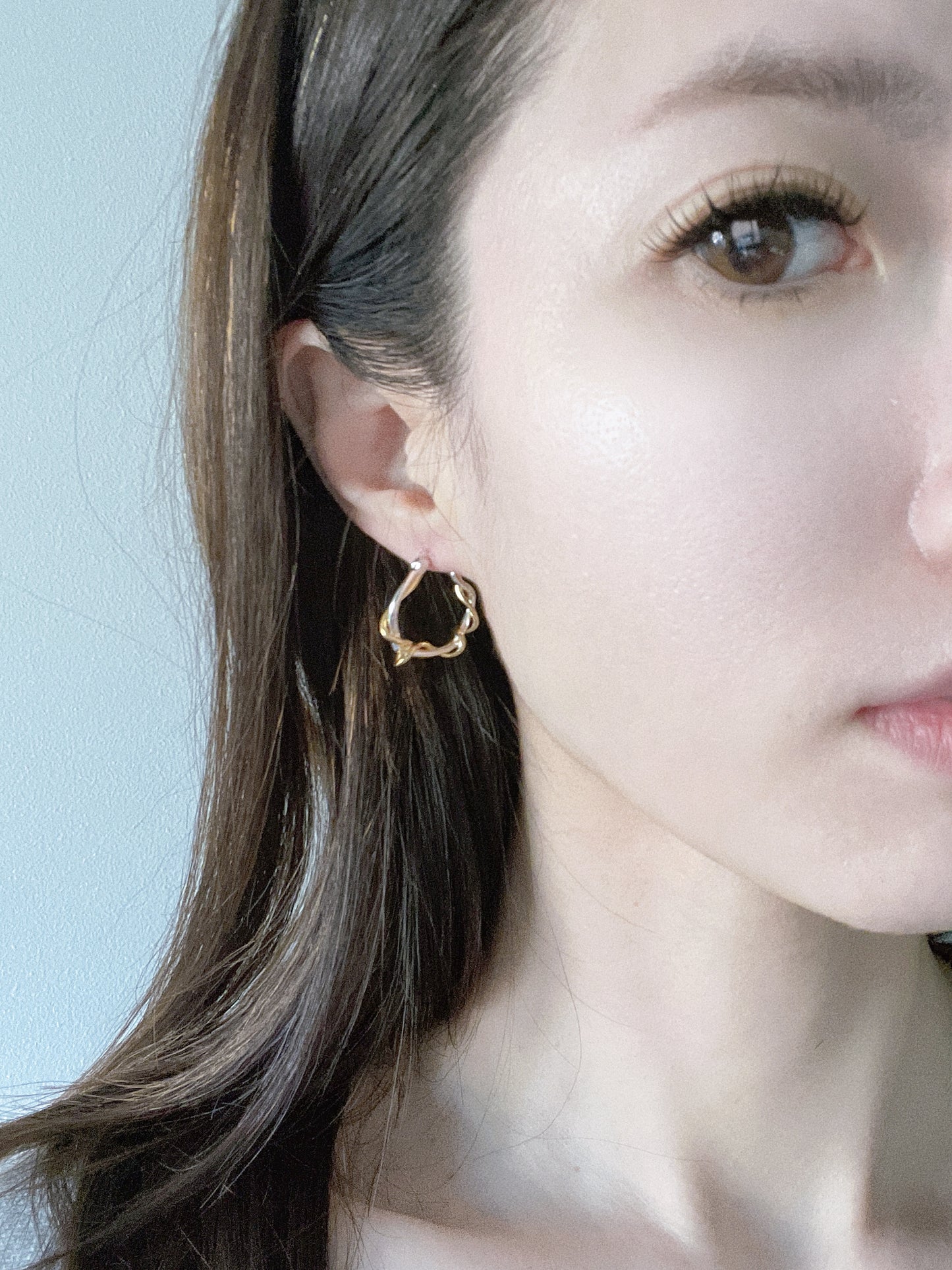 Metal Wrap Earrings