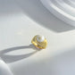 Natural pearl ring