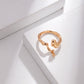 Sterling Silver Water Drop Ring